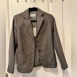 Everlane Wool Academy Blazer in Peat